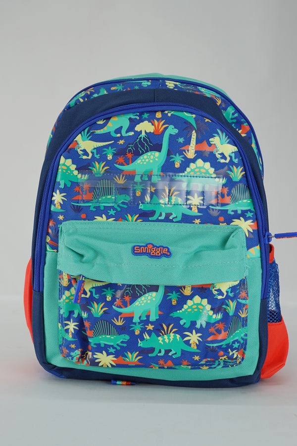 Original Smiggles 14 Inch Dino School Bag for Nursery till Grade KG Boys