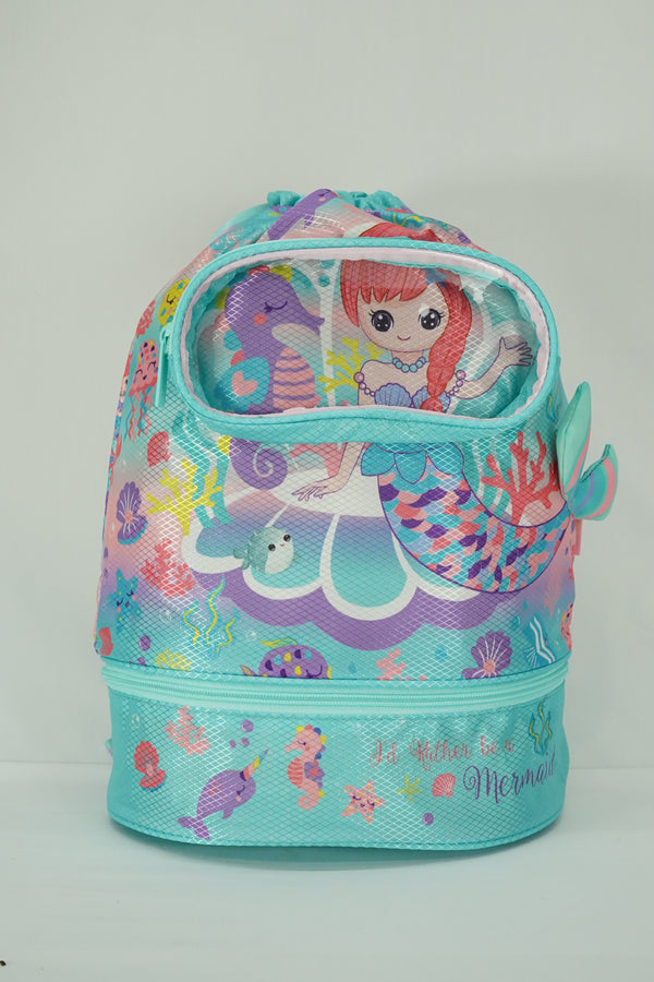 17 Inch Mermaid Swimming Bag For Girls