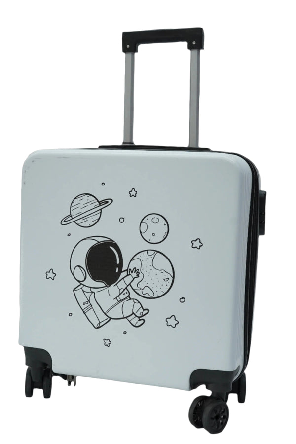 16 Inch Space Astronaut Fiber Luggage / Handcarry