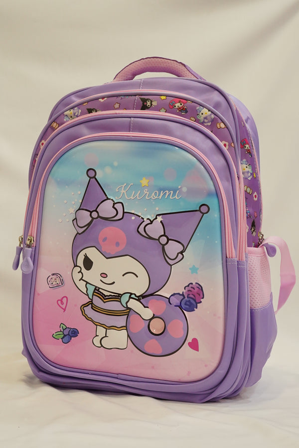18 Inch Kuromi School Bag For Grade 4 Till Grade 8 Girls