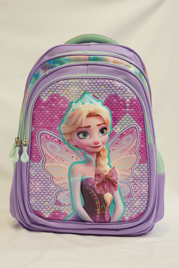 18 Inch Frozen School Bag For Grade 4 Till Grade 8 Girls