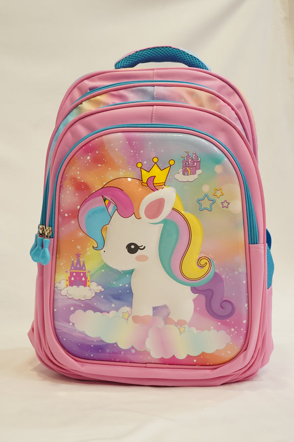 18 Inch Unicorn School Bag For Grade 4 Till Grade 8 Girls