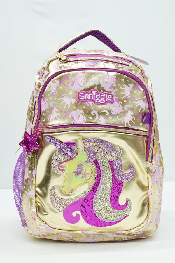 Original Smiggle 18 Inch Unicorn School Bagpack Grade 1 Till Grade 5 Girls