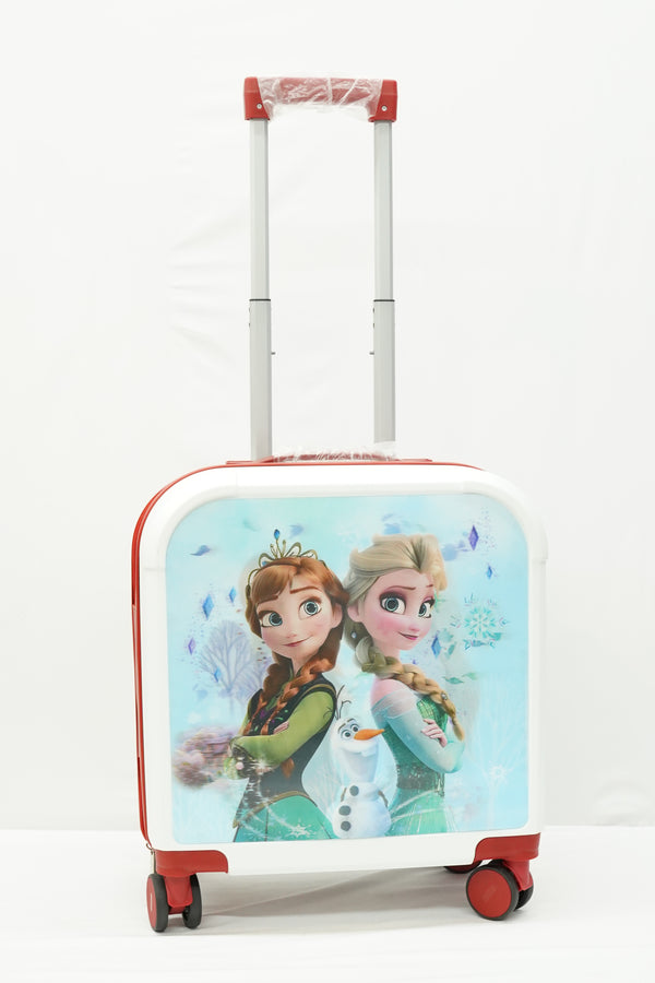 16 Inch Frozen Double Shades Fiber Luggage / Handcarry
