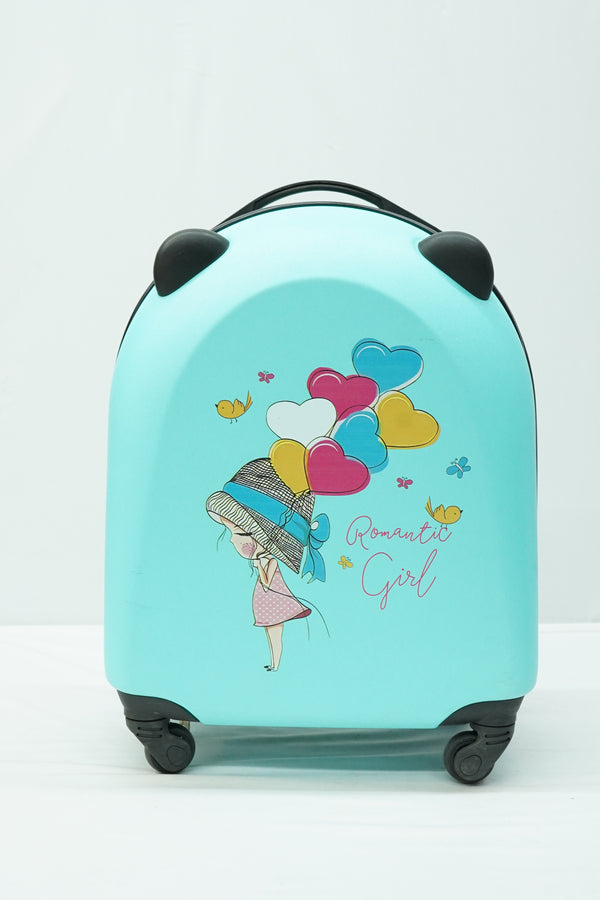 16 Inch Romantic Girl Fiber Luggage / Handcarry