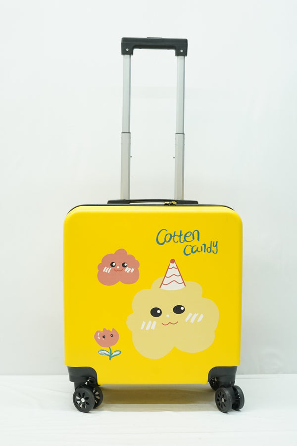16 Inch Cotten Candy Fiber Luggage / Handcarry