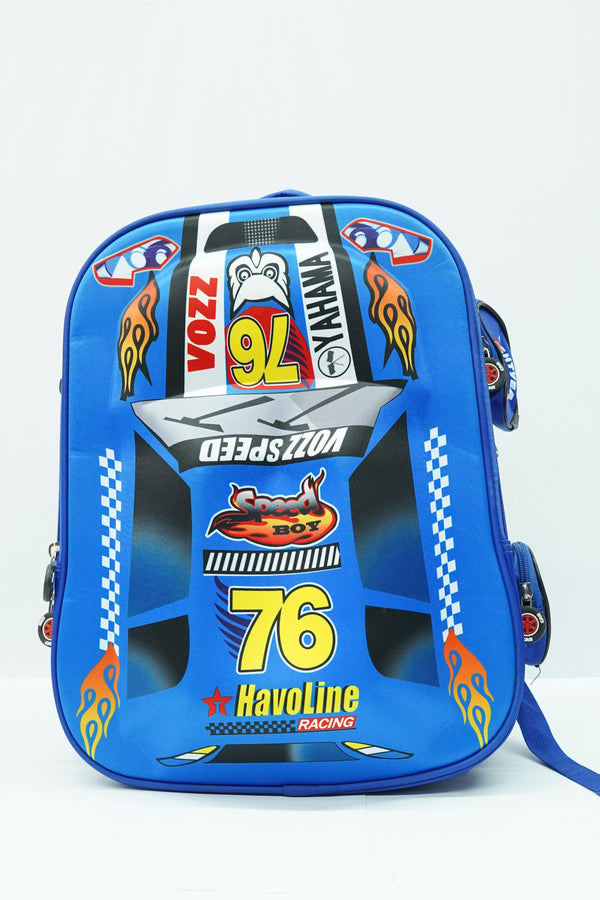 18 Inch Mcqueen School Bag For Grade 1 Till Grade 4 Boys