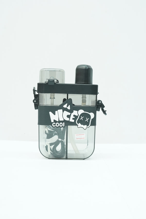 Dual Compartment Water Bottle 650ML