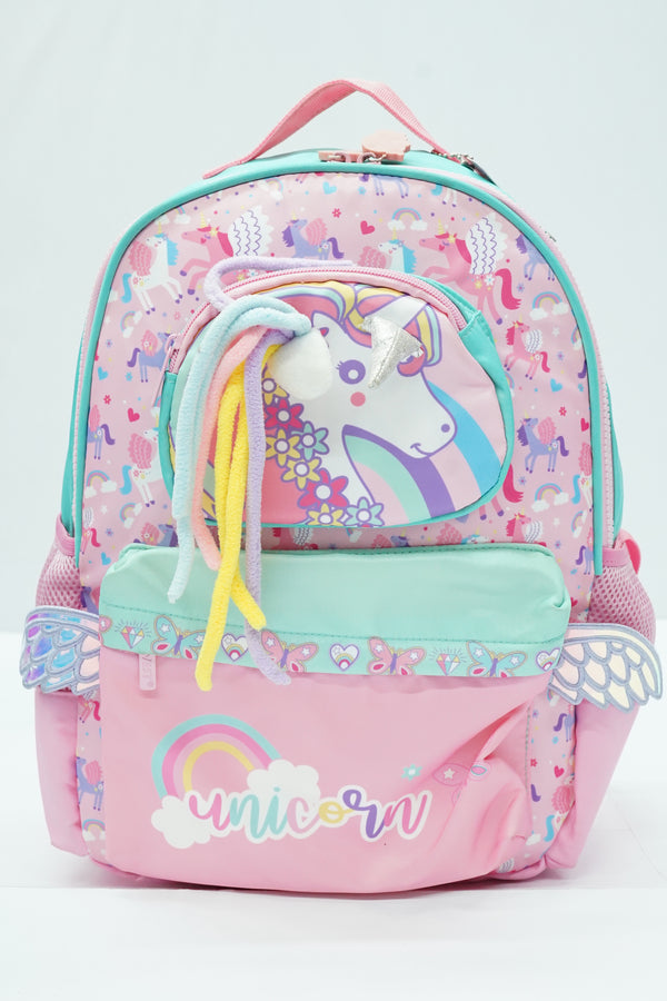 15 Inch Vest Unicorn School Bag By Vest For KG Till Grade 2 Girls