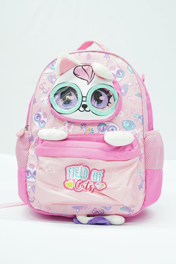 15 Inch Vest Kitty School Bag By Vest For KG Till Grade 2 Girls