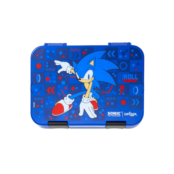Original Smiggle Sonic Bento Lunch Box - BPA Free