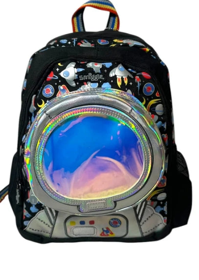 Original Smiggles 14 Inch Space astronaut School Bag for Nursery till Grade KG Boys