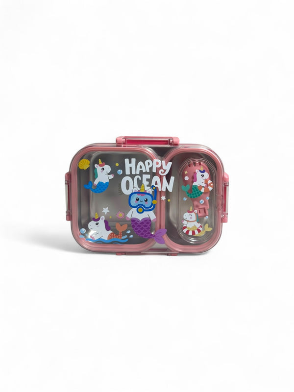 Unicorn 600ML Stainless Metal Lunchbox