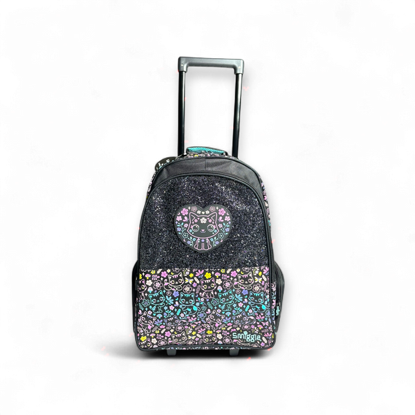 Original Smiggles 20 Inch Cat TrollEy School Bag Original for Grade 1 Till Grade 5 Girls