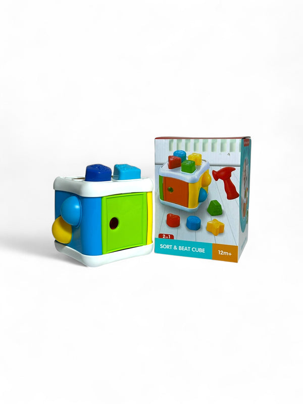 Sort & Beat Cube 2 IN 1 12M+Age