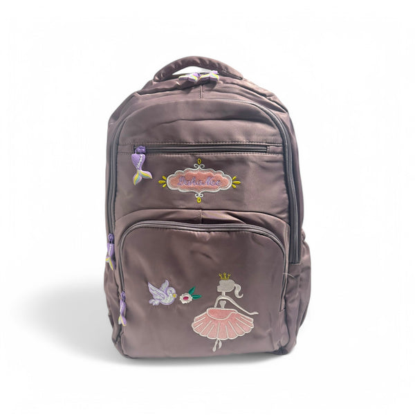 Dakanee 20 Inch School Bag For Grade 4 Till Grade 10 For Girls
