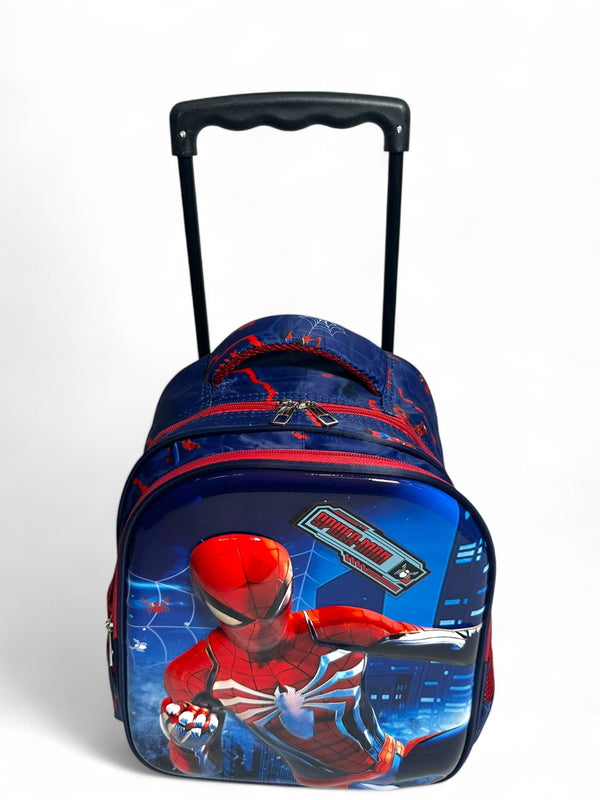 14 inch Spiderman Trolley Bag For Nursery Till Kg Boys