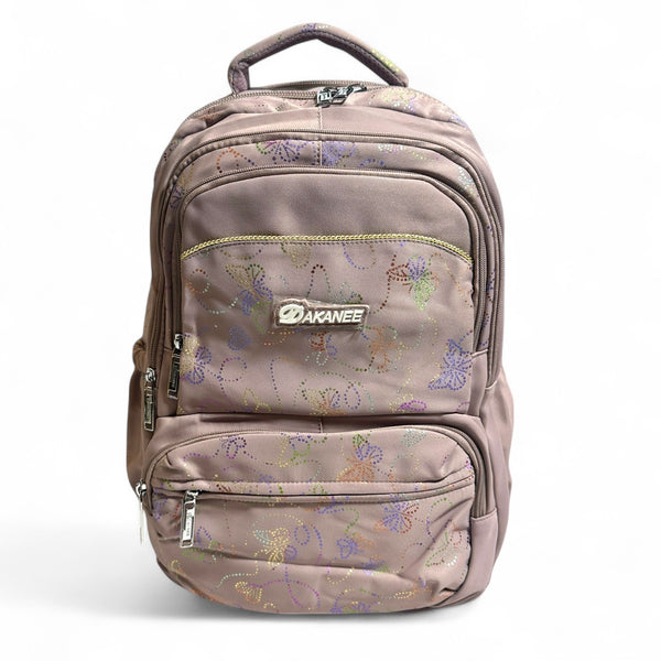 19 Inch Butterfly School Bag By Dakanee For Grade 3 Till Grade 8 Girls