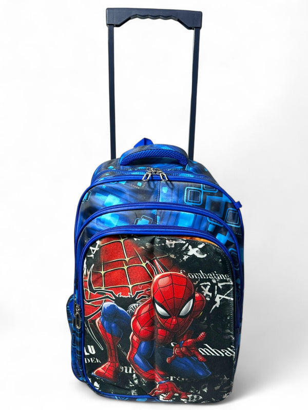 18 Inch 3 IN 1 Character Flaps Trolley Bag For Grade 3 Till Grade 7 Boys