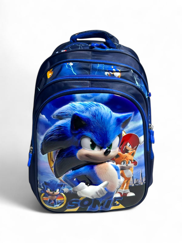 18 Inch Sonic School Bag For Grade 4 Till Grade 8 Boys