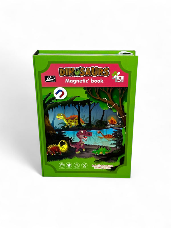 Dino Magnetic Puzzle Book 46 PCS 3+Age