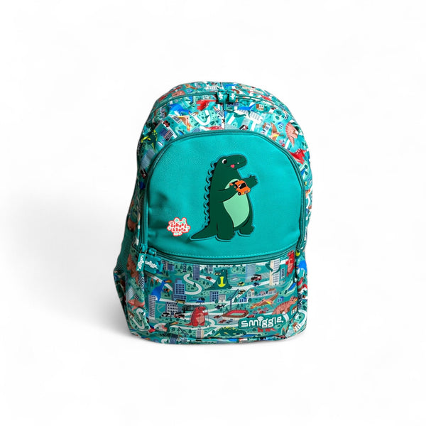 Original 17 Inch Dino School Bag For Grade 1 Till 5 Boys
