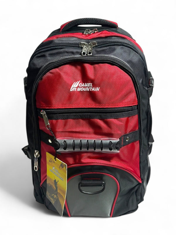 22 Inch Camel Mountain School Bag For Grade 4 Till Grade 10 Girls