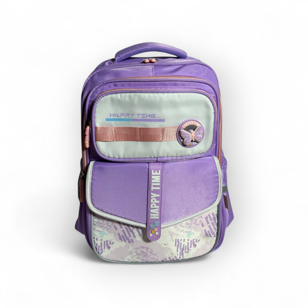 17 Inch School Bag For Grade 1 Till Grade 3 Girls