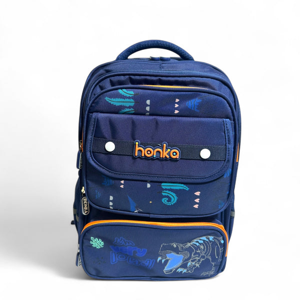 17 Inch Dino School Bag For Grade 1 Till Grade 3 Boys