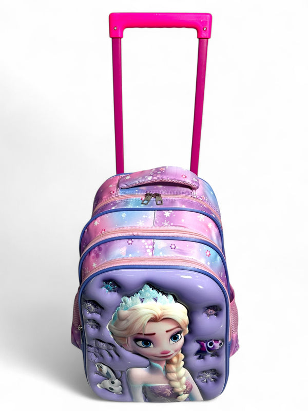 16 inch Frozen Trolley Bag For grade 1 Till Grade 3 Girls