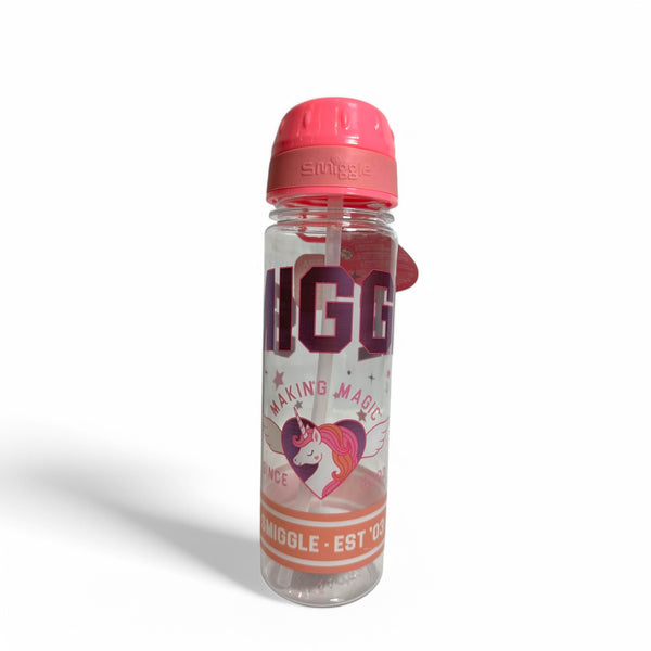 Unicorn BPA FREE Sipper Water Bottle 650ML For kids