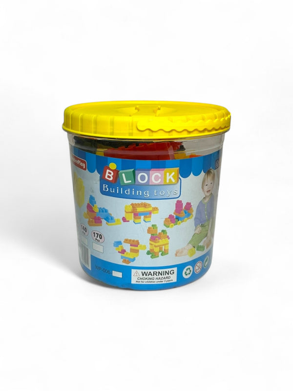 Bucket Of Building Block Set 3+Age