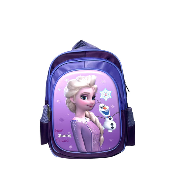 17 Inch 3D Elsa School bag Grade 1 Till Grade 4 Girls