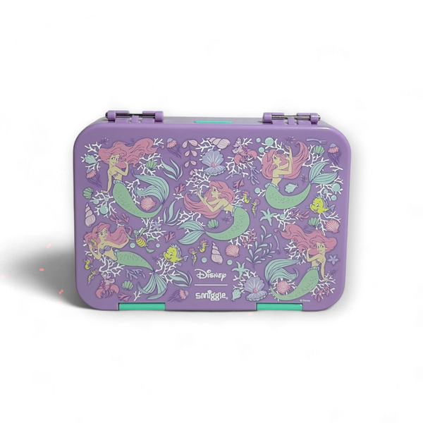 Original Smiggle Mermaid Bento Lunch Box - BPA Free