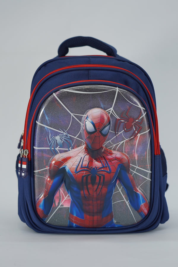15 Inch Spiderman School Bag For Grade KG Till Grade 2 Boys