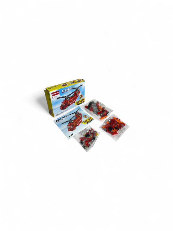 Architect Bricks Red Rotors 6+Age