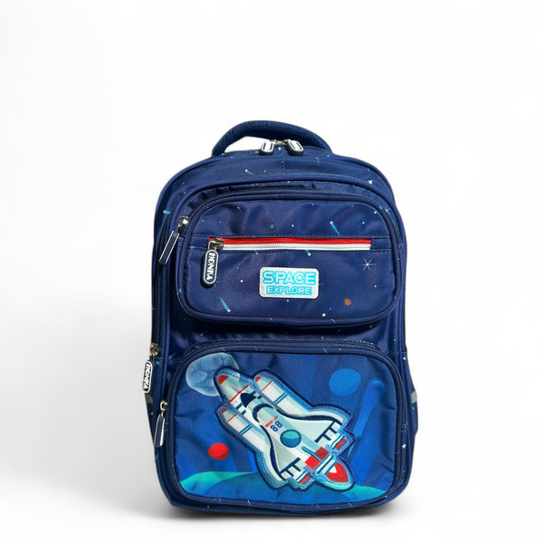 17 Inch Space Astronaut School Bag For Grade 1 Till Grade 3 Boys