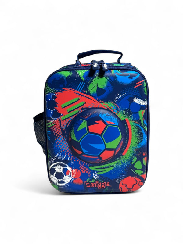 Original Smiggles 3D Hardtop Football Lunchbox bag For Boys