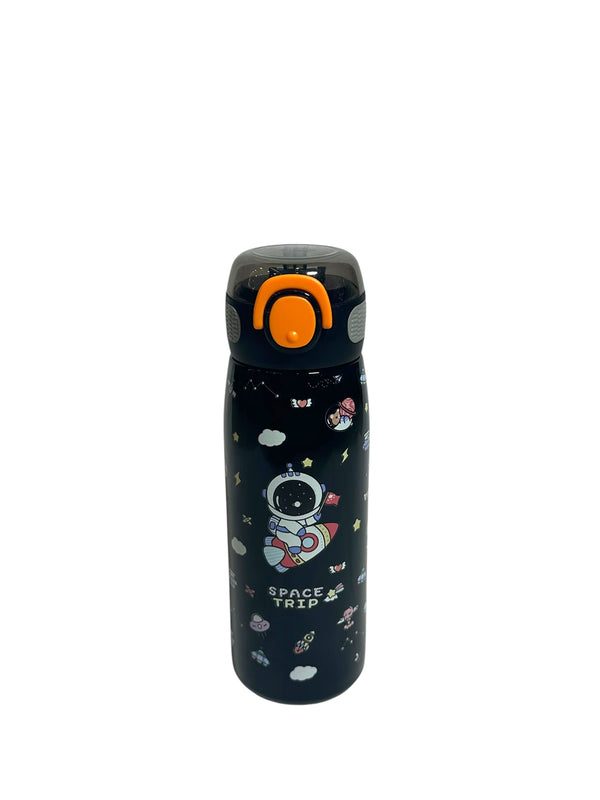 Space Astronuat Stainless Metal Water Bottle 500ML