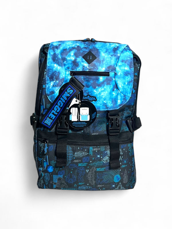 Original Smiggles 19 Inch Space Astronaut School Bag Grade 3 Till Grade 8 Boys