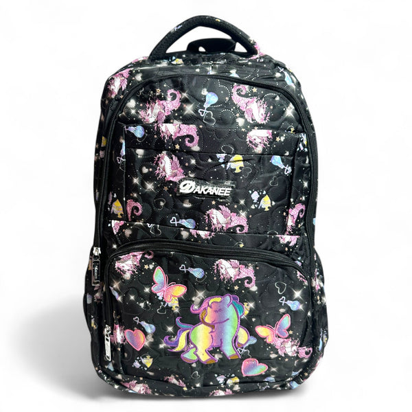 19 Inch Unicorn School Bag By Dakanee For Grade 3 Till Grade 8 Girls