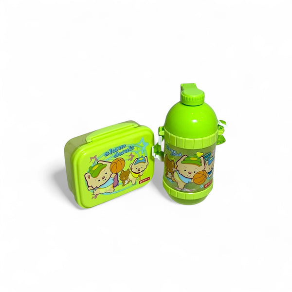 2 In 1 Lunchbox + Water Bottle Set By Lion Star For Kids