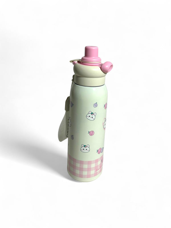 Kitty Stainless metal Water Bottle 600ML