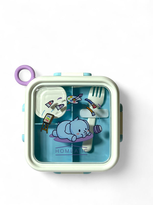 Homeatic Baby Elephant BPA Free Lunchbox