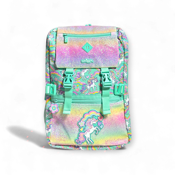 Original Smiggle 19 Inch Unicorn School Bag Original Grade 3 Till Grade 8 Girls