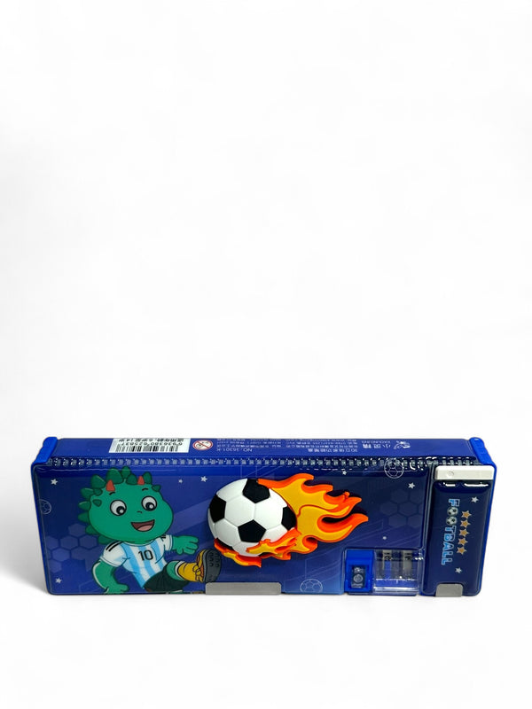 Football Pencil Box With Sharpener
