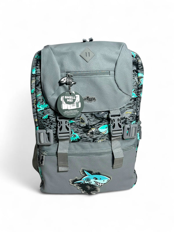Original Smiggles 19 Inch Shark School Bag Grade 3 Till Grade 8 Boys