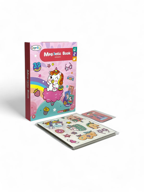 Unicorn Magnetic Book 39 PCS 3+Age