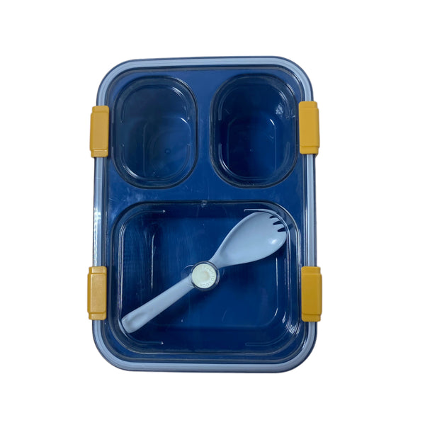 Lax Son 3 Portion BPA free launch Box Lunch Box 850ML