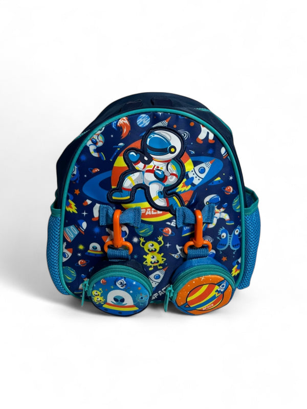 11 Inch Space Astronaut School Bag By Vest For Play Group Boys